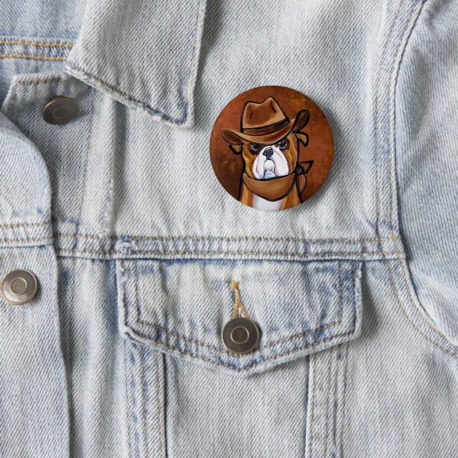 Bulldog               2 inch round button (In Situ)