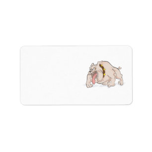 Bulldog Address Label