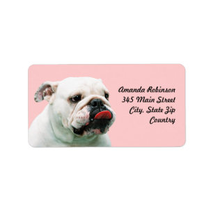 Bulldog Address Label