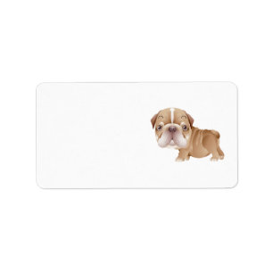 Bulldog Address Label