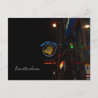 bulldog, Amsterdam Postcard