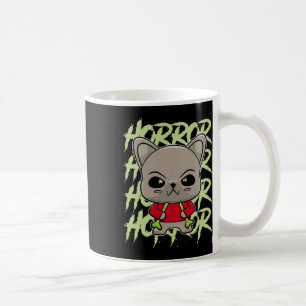 Bulldog Anime Dog Horror Occult  Coffee Mug