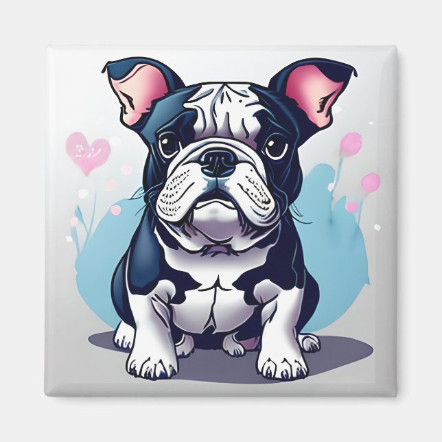 Bulldog Bliss Magnet (Front)