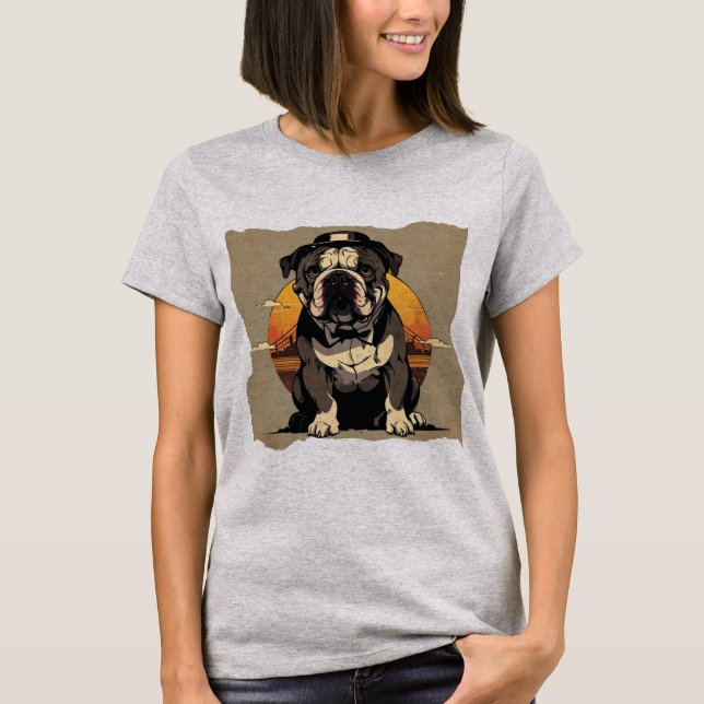 Bulldog Blues T-Shirt (Front)