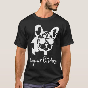 Bulldog Bonjour Es T-Shirt