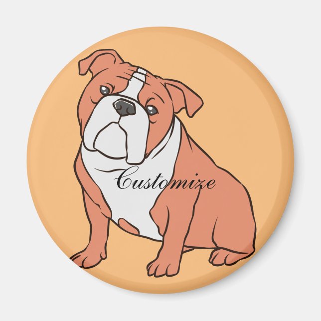 Bulldog Breed Thunder_Cove Magnet (Front)