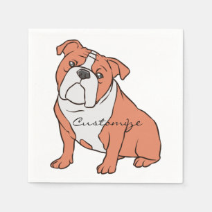 Bulldog Breed Thunder_Cove Napkin