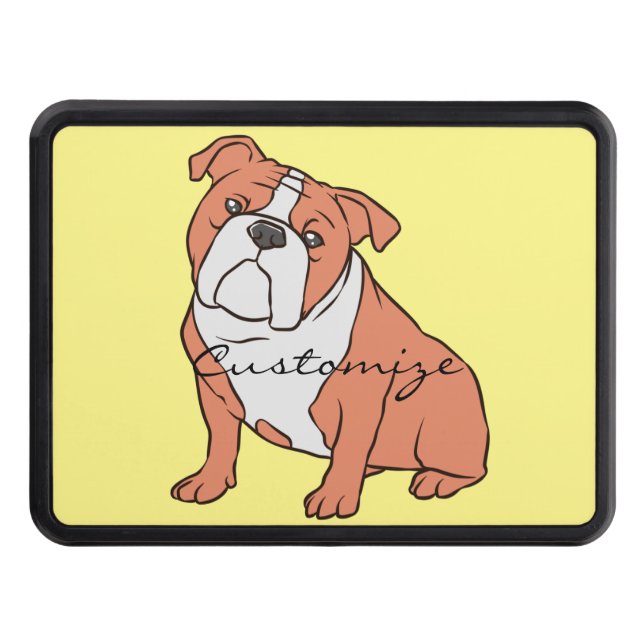 Bulldog Breed Thunder_Cove Trailer Hitch Cover (Front)