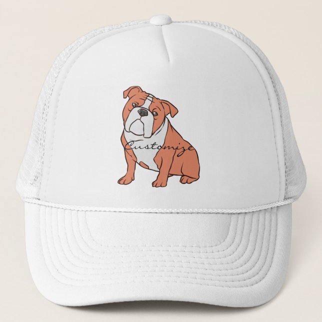 Bulldog Breed Thunder_Cove Trucker Hat (Front)