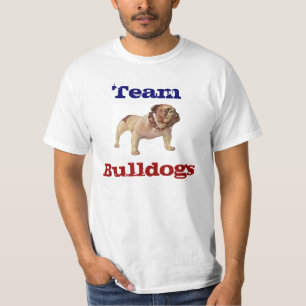 BULLDOG, Bulldogs, Sports Mascot Teams tee-shirts T-Shirt