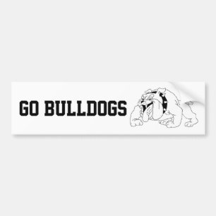 Bulldog Bumper Sticker