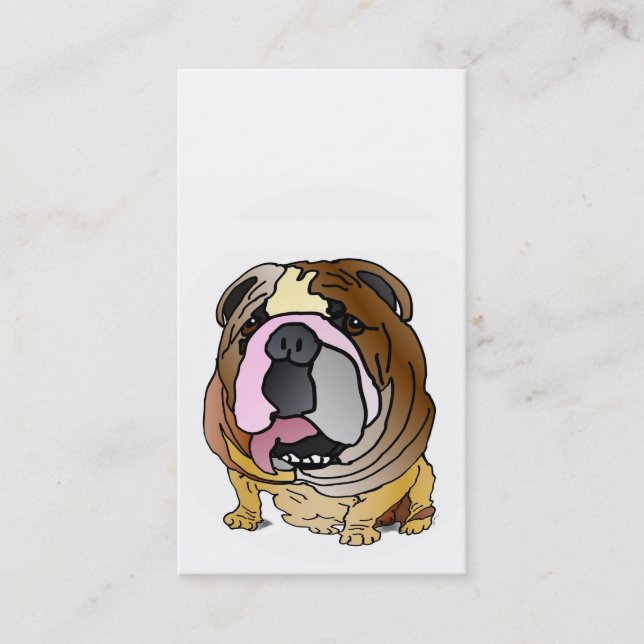 Bulldog Business Cards (Front)