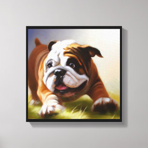 Bulldog Canvas Print