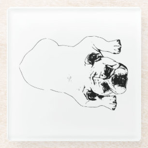 Bulldog Cheer Table Coaster