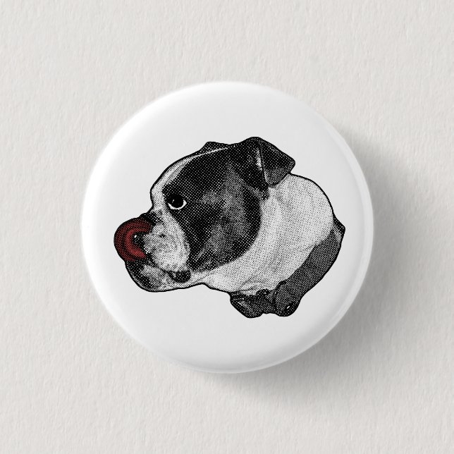 Bulldog Cherry Pin (Front)