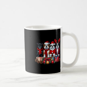 Bulldog Christmas Coffee Mug