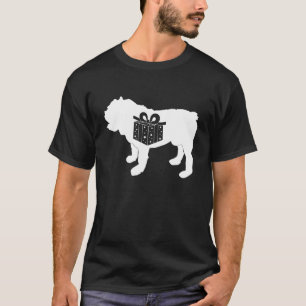 Bulldog Christmas Cute Dog Puppy Pet Lover X-Mas P T-Shirt