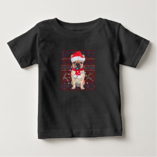 Bulldog Christmas Lights Ugly Sweater Dog Lover