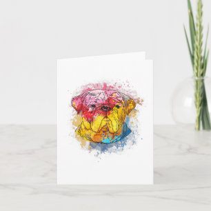 Bulldog Clothes For English Bulldog Momanddad Bull Card