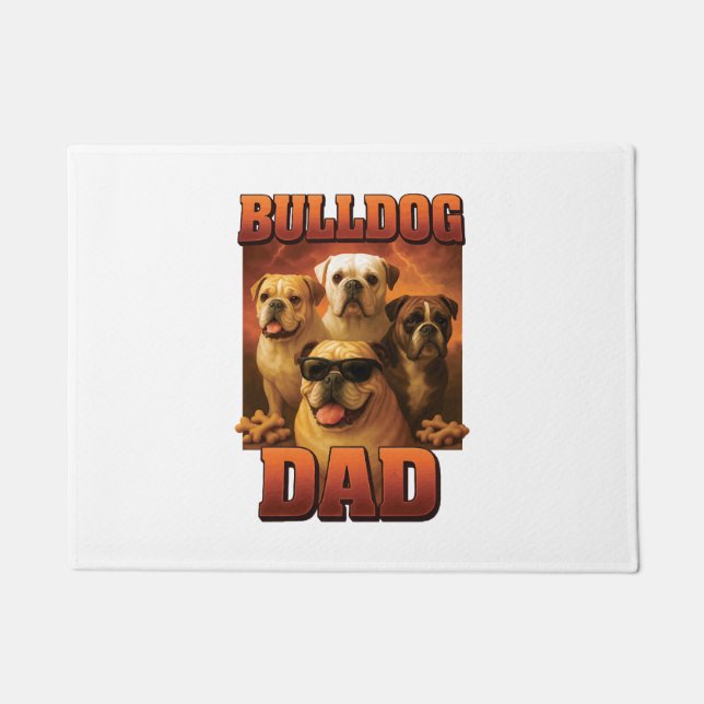 Bulldog Copy Doormat (Front)