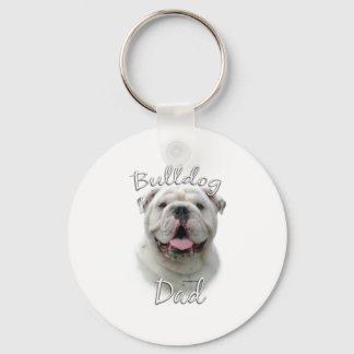 Bulldog Dad 2 Keychain