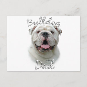 Bulldog Dad 2 Postcard