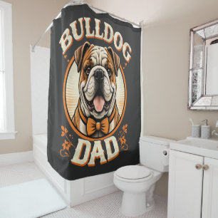 Bulldog Dad – Cute Vintage Bulldog Father’s Day