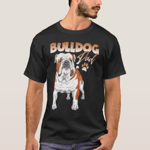 Bulldog Dad English Bulldog Dog Owner For Men T-Shirt
