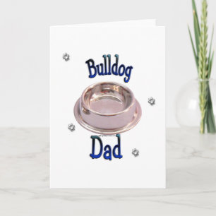 Bulldog Dad Holiday Card