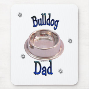 Bulldog Dad Mouse Pad
