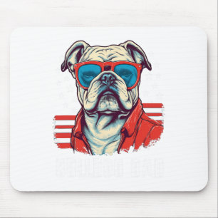 Bulldog Dad  Mouse Pad