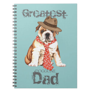 Bulldog Dad Notebook