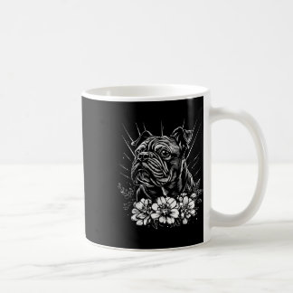 Bulldog Dog Lover Retro Style Tattoo _1 Coffee Mug