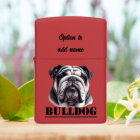 Bulldog en noir et blanc