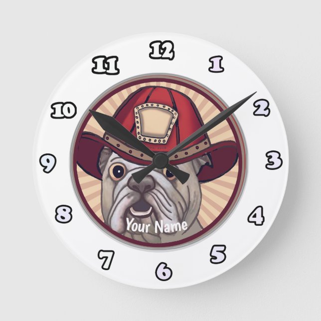 Bulldog Firefighter horloge (Recto)