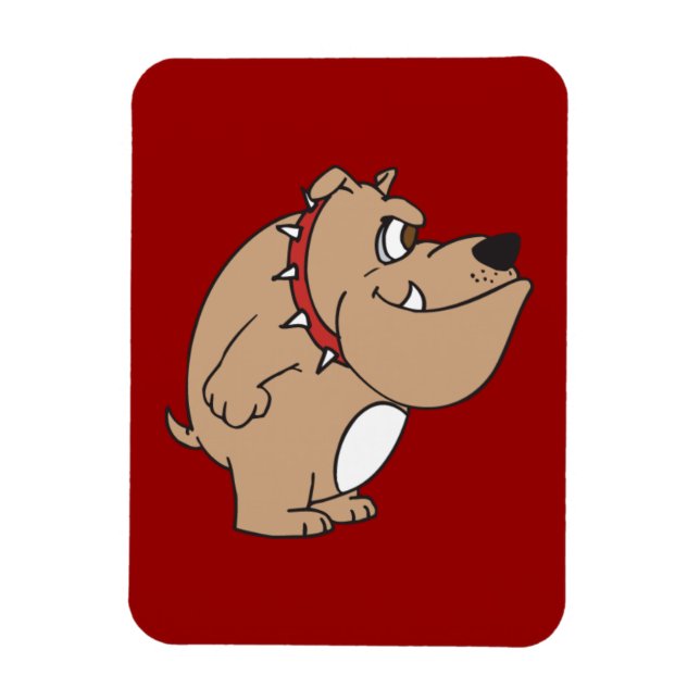 Bulldog Flex Magnet (Vertical)