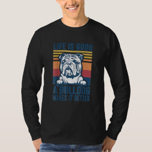 Bulldog For Women Men Dog Dad Dog Mom English Bull T-Shirt