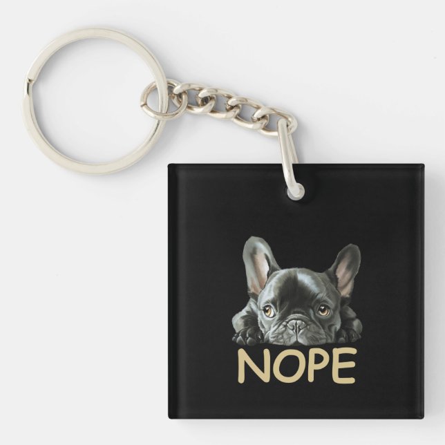 Bulldog français| Cadeaux Frenchie Nope (Devant)