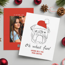 Bulldog Funny Christmas