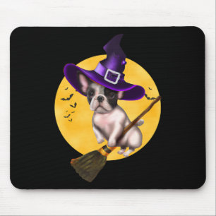 Bulldog Halloween Costume Men Women Kids Dog Mouse Pad