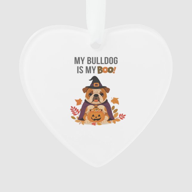 Bulldog Halloween Costume  My Bulldog is My Boo Do (devant)