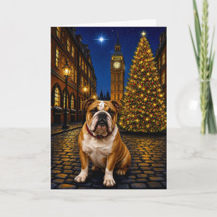 Bulldog Holiday Card