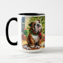 Bulldog I Can Explain Christmas Coffee Mug Cup