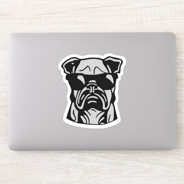 Bulldog in shades (Computer)
