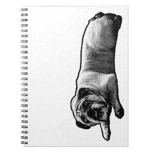 Bulldog In The Margins Notebook