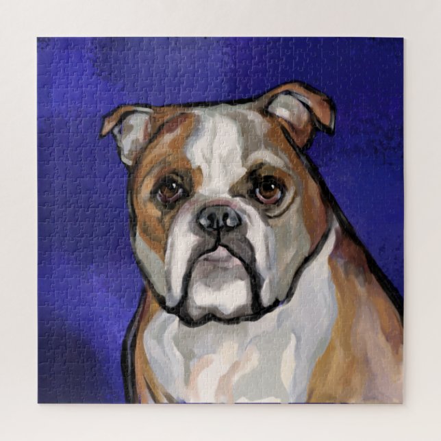 Bulldog       jigsaw puzzle (Vertical)