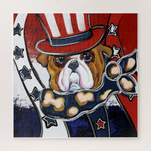 Bulldog jigsaw puzzle