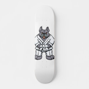 Bulldog jiu jitsu   choose background color skateboard