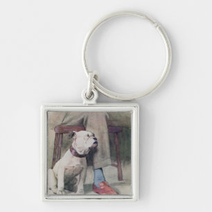 Bulldog Keychain