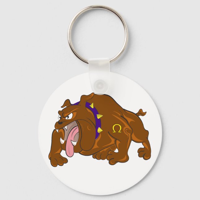 Bulldog Keychain (Front)